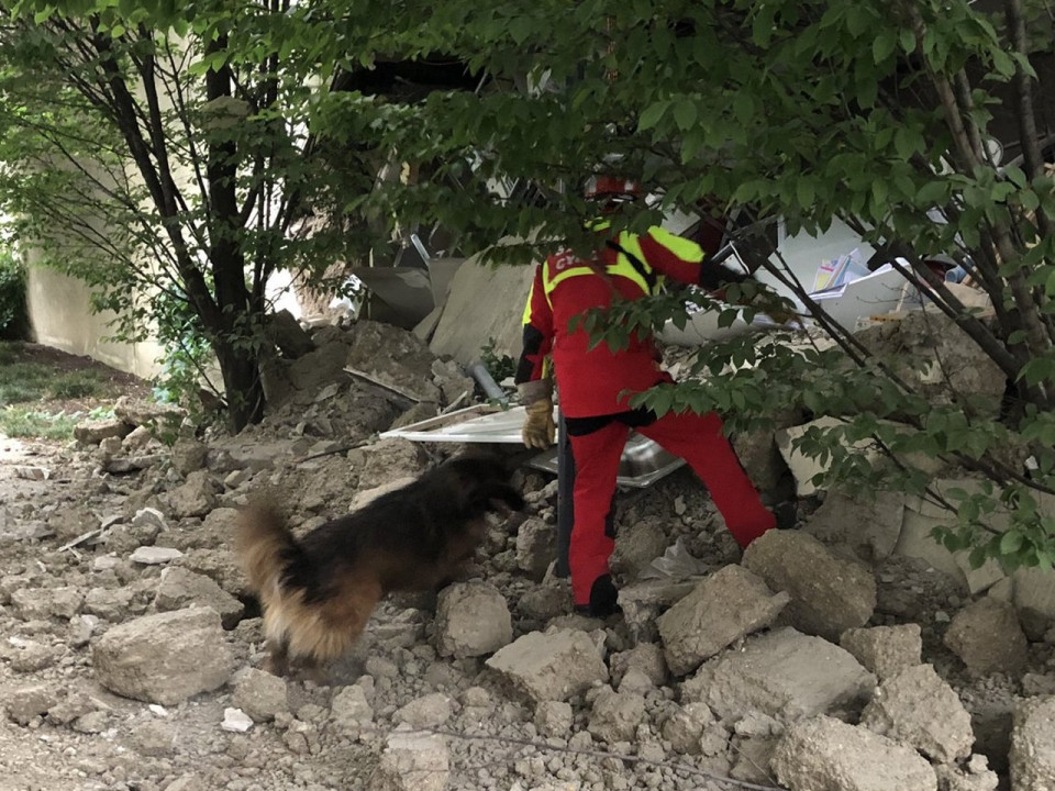 Un bâtiment s'effondre en partie dans le 7e arrondissement de Lyon