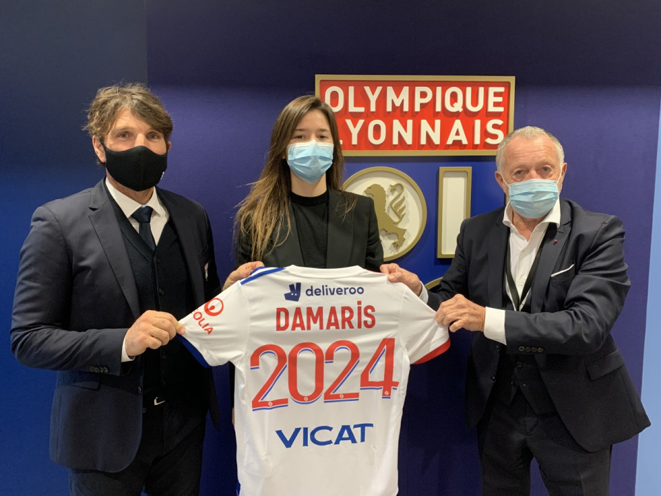 La jeune espagnole Damaris Egurrola signe à l'OL féminin