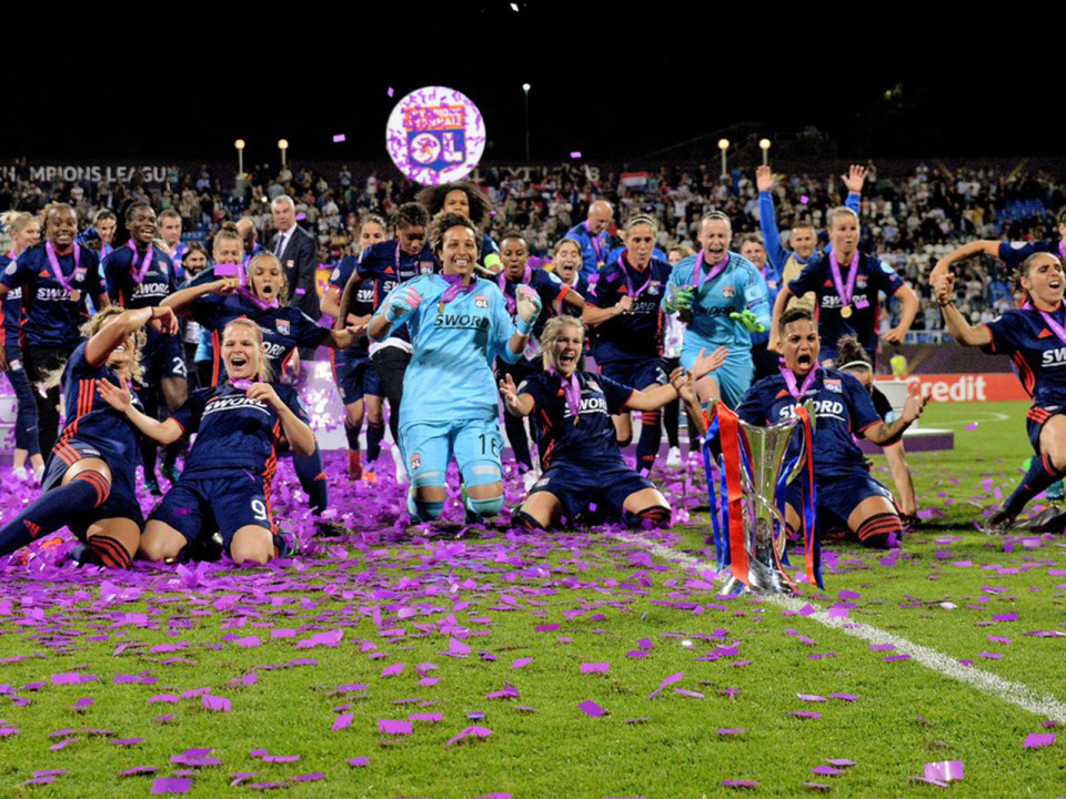 Ligue des Champions : l’OL féminin seul sur le toit du monde