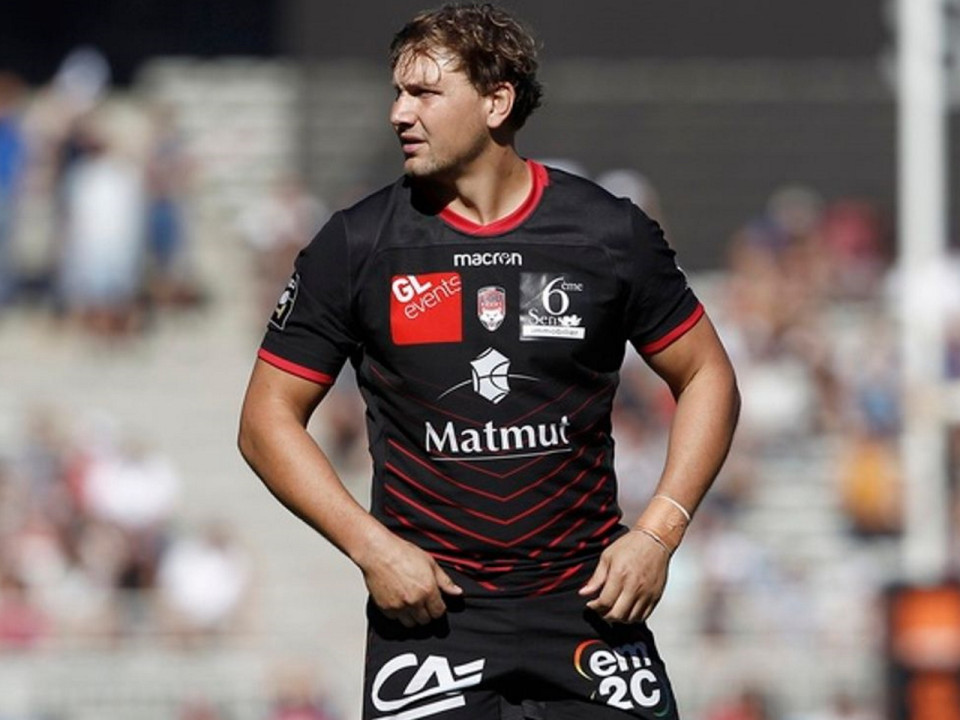 LOU Rugby : saison terminée pour Etienne Oosthuizen
