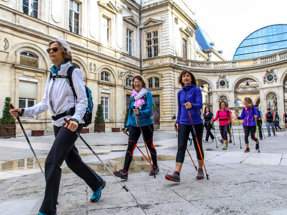 La Nordicwalk : 1800 participants ce dimanche à Lyon
