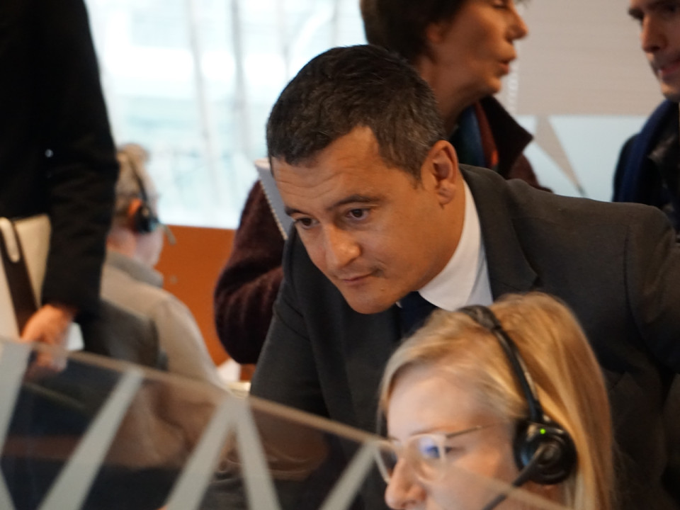 Gérald Darmanin en déplacement à Lyon : le prélèvement à la source, une réforme fiscale "réussie"