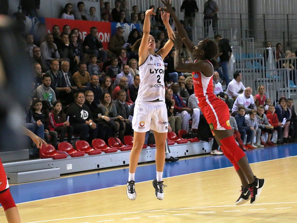 LFB : le Lyon ASVEL Féminin s’accroche à sa 4e place en battant La Roche Vendée (60-84)