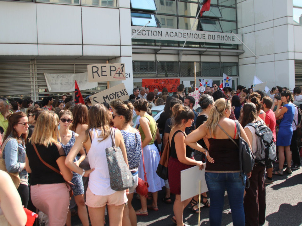 Education nationale : manifestation à Lyon ce mardi