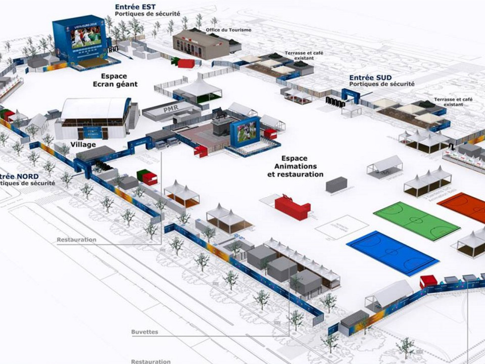 Allier sécurité et convivialité pour l’Euro 2016 à Lyon