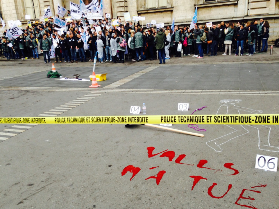 Lyon : 300 "experts" de la police scientifique manifestent