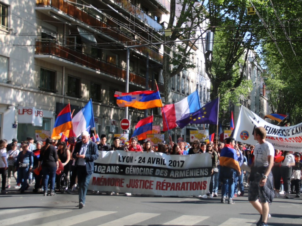 Journée de commémoration du génocide arménien à Lyon