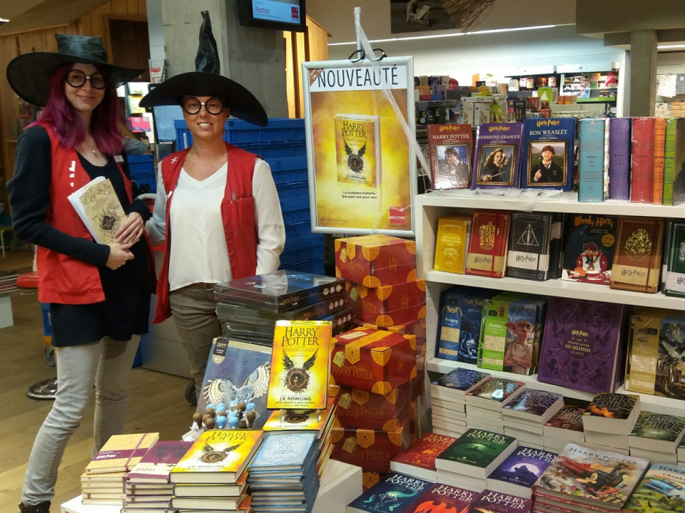 Les librairies lyonnaises se préparent à l’arrivée du dernier Harry Potter !