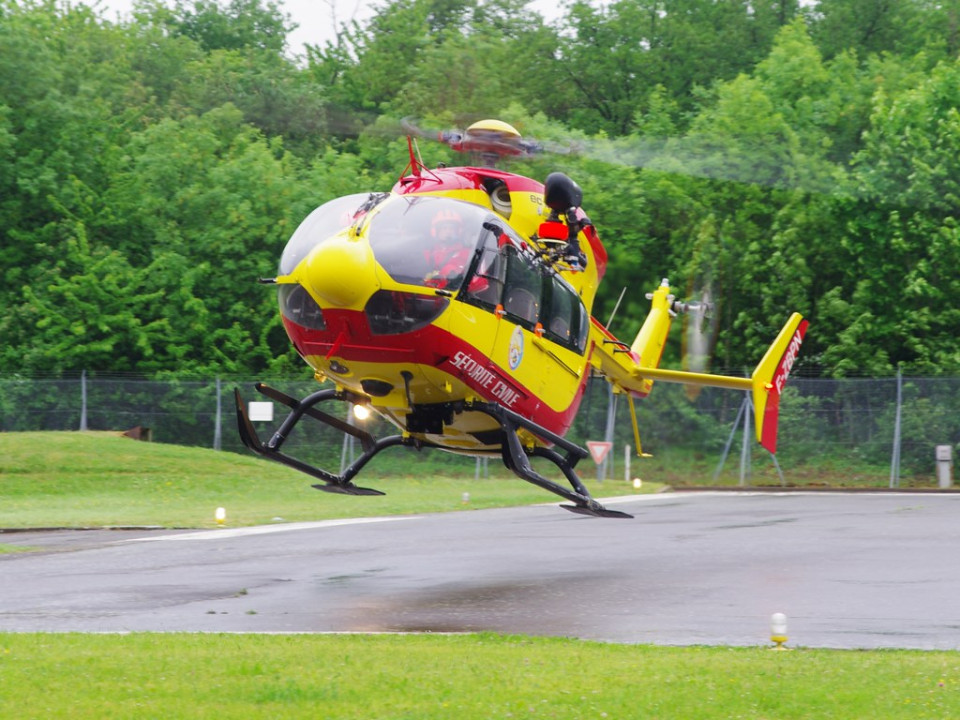 Un accident pr&egrave;s de l'a&eacute;roport St Exup&eacute;ry, un h&eacute;licopt&egrave;re mobilis&eacute;