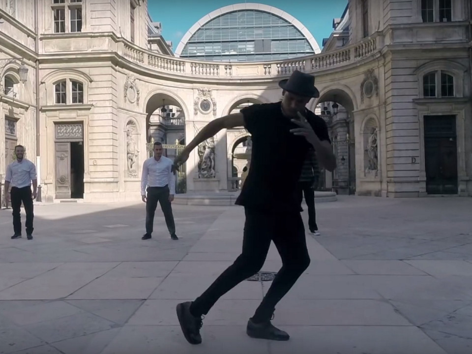 Lyon version hip-hop vue du ciel