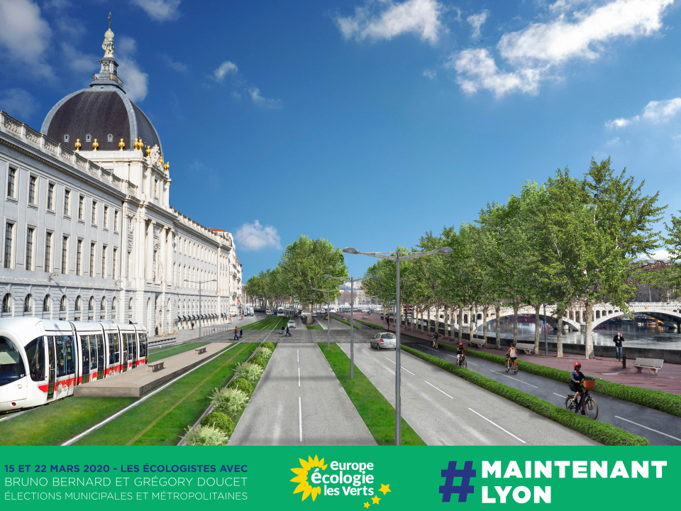 Les écologistes veulent reconquérir les quais de la rive droite du Rhône - VIDEO