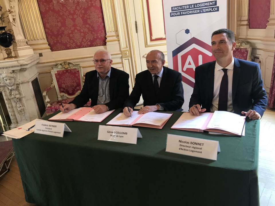 Gérard Collomb : "Pour nous l'accessibilité aux logements, c'est quelque chose de fondamental"