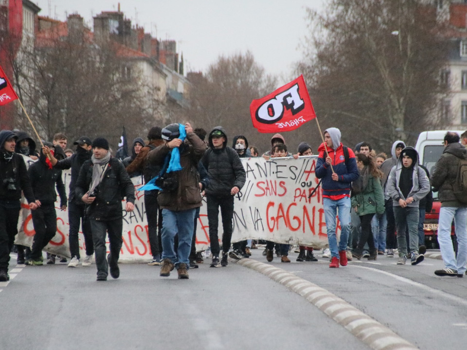 Loi Travail : la jeunesse lyonnaise de retour dans la rue ce jeudi