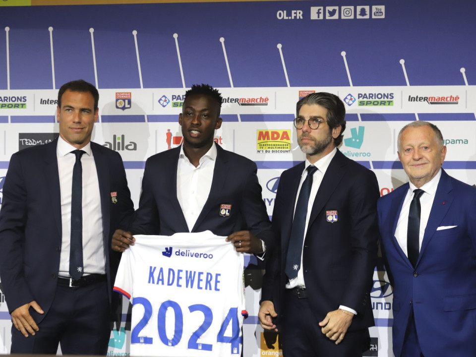 Tino Kadewere à l'OL "pour grandir le mieux possible"