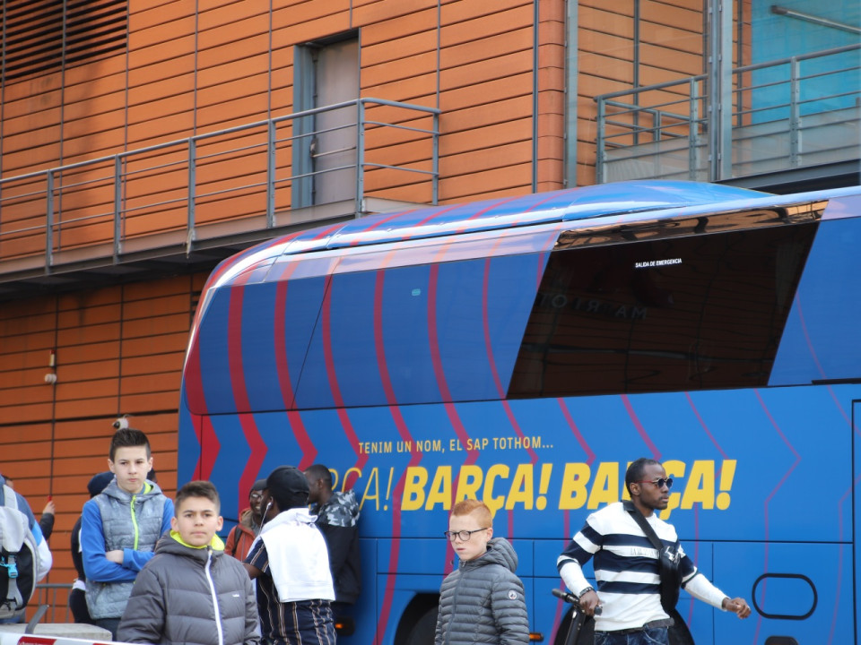 OL-Barça : en espérant voir Messi sortir de l'hôtel