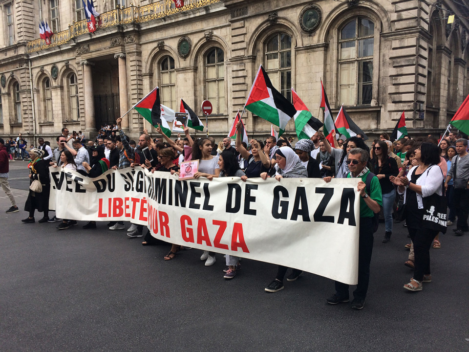 Lyon : entre 150 et 500 pro-Palestiniens dans la rue