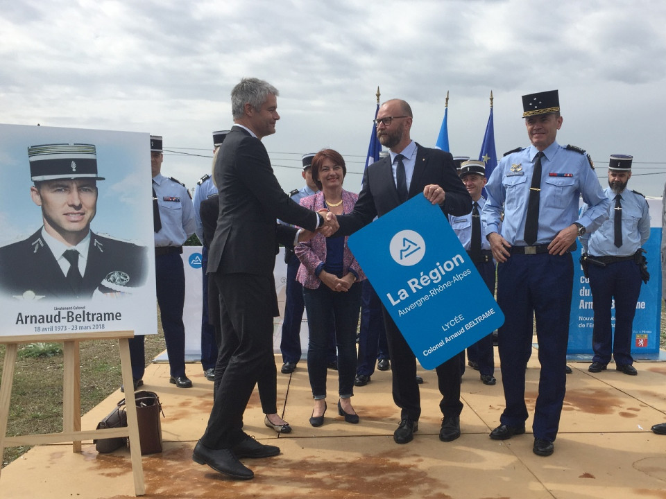 Le futur lycée de Meyzieu portera le nom du "Colonel Arnaud Beltrame"
