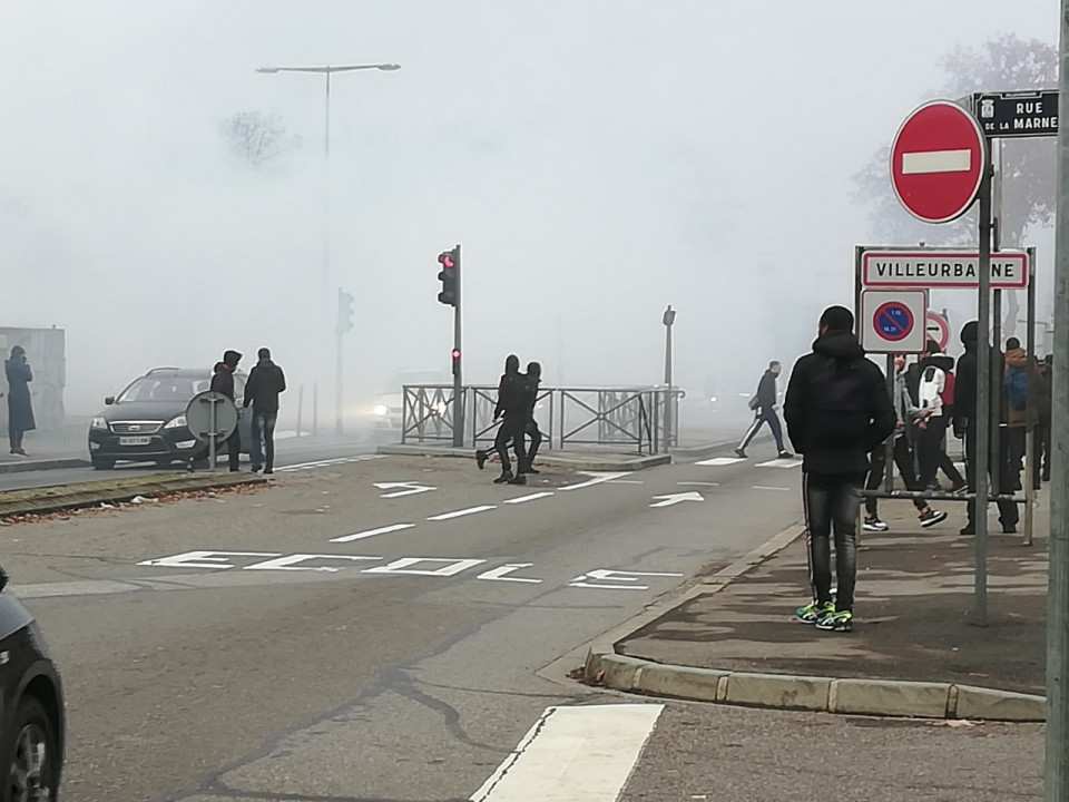 Lycées bloqués : de nouvelles échauffourées dans le Rhône