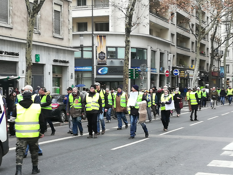 Acte IV des gilets jaunes : des actions à Villefranche, mais aussi à Lyon
