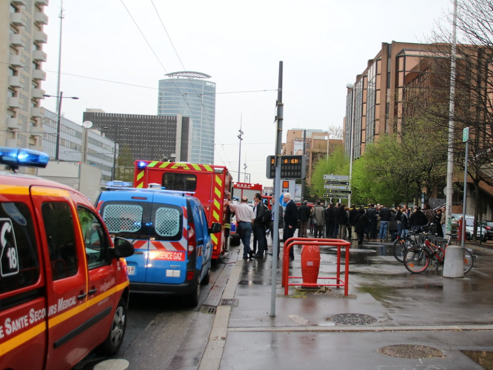 Lyon : une odeur suspecte entra&icirc;ne l'&eacute;vacuation de la direction des comptes publics