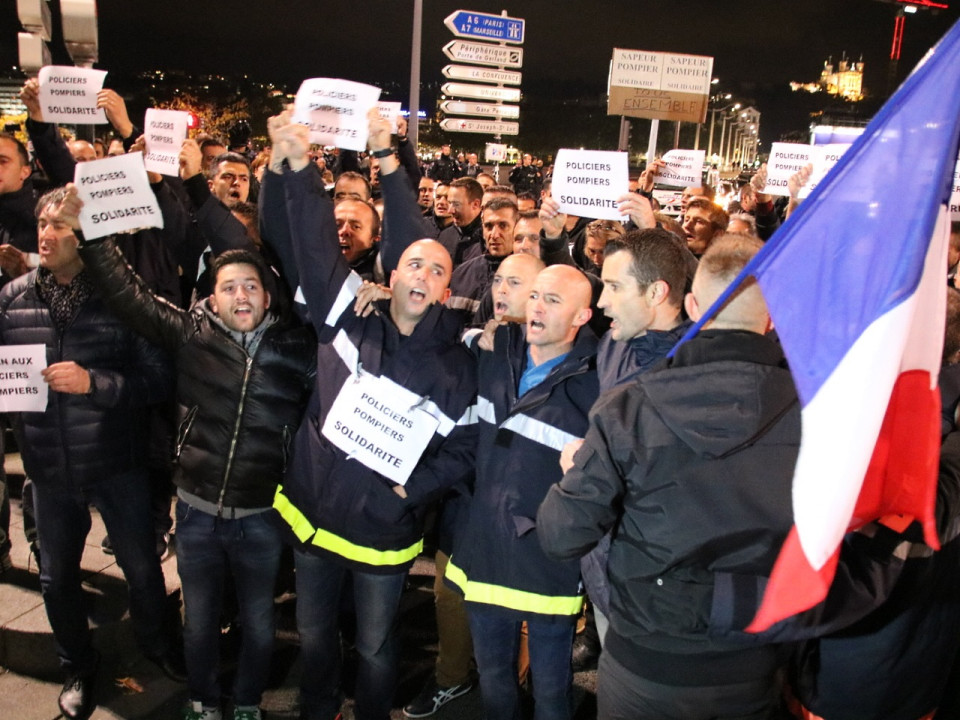 Lyon : nouvelle manifestation des policiers ce vendredi soir