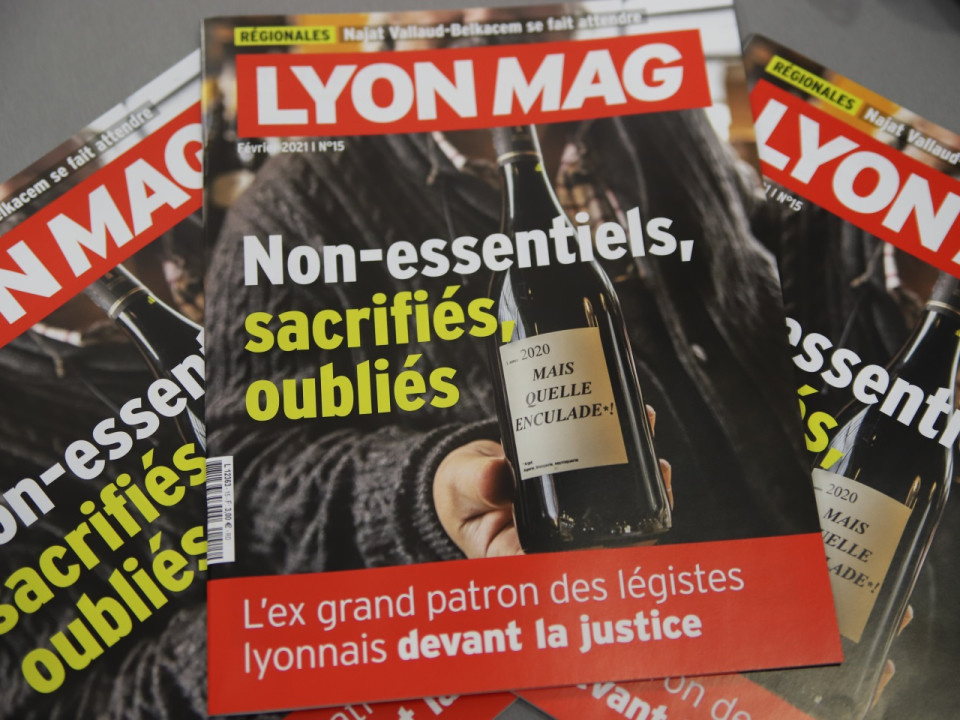 Les non-essentiels sacrifiés en Une de LyonMag !