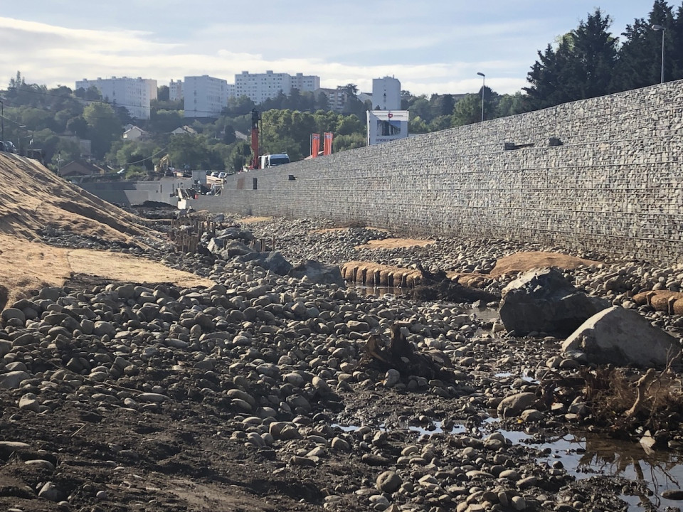 Sainte-Foy-lès-Lyon : les travaux d’aménagement de l’Yzeron bientôt terminés - VIDEO