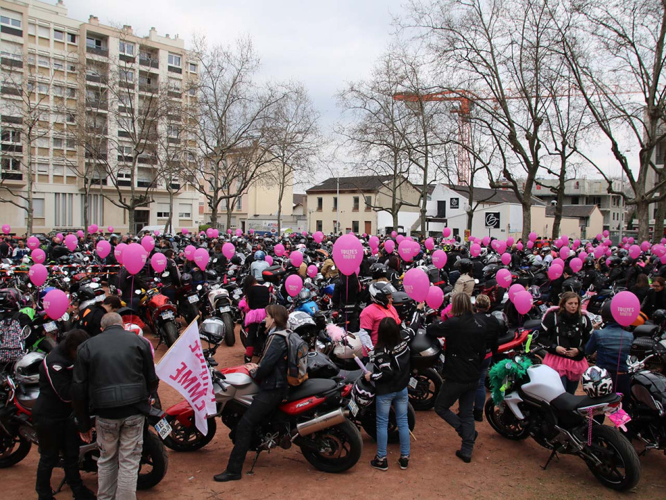 Toutes en moto : 500 motardes attendues à Lyon