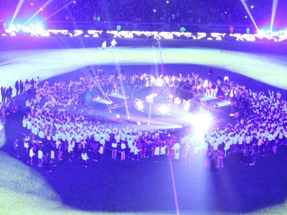 Inauguration du Parc OL : une victoire et un show de Will I Am pour assurer la fête