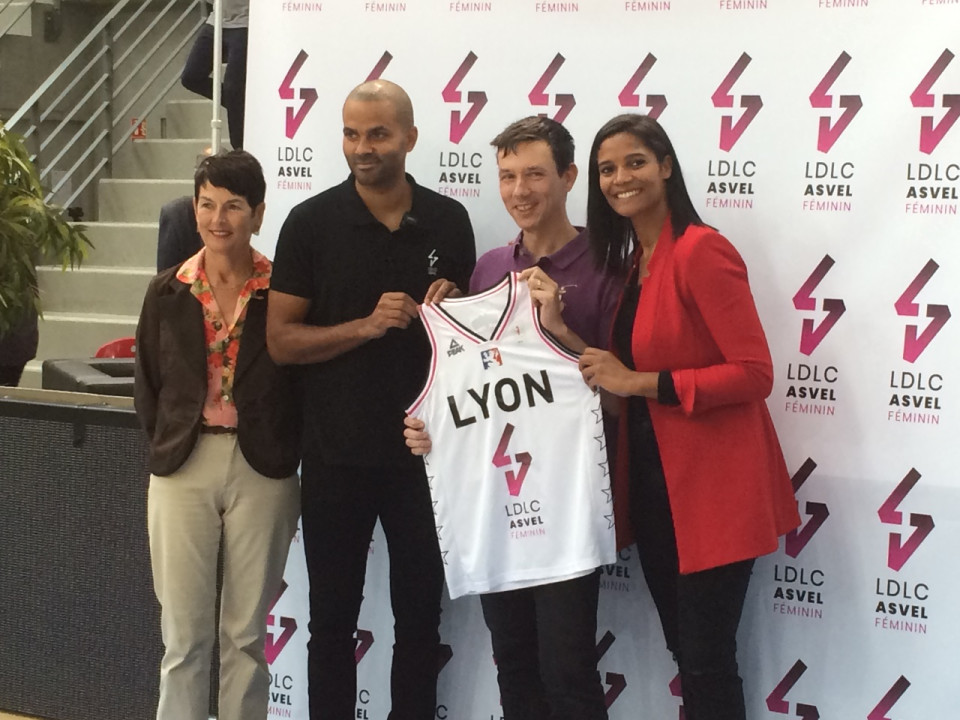 Basket : LDLC ASVEL Féminin, dernier né de l'entente Parker-de la Clergerie