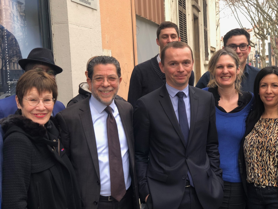 Municipales à Villeurbanne : le secrétaire d'Etat Olivier Dussopt en soutien à Prosper Kabalo (LREM)