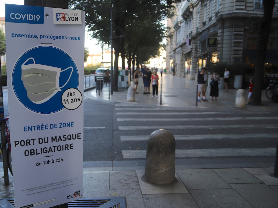 Il faut désormais porter le masque dans Lyon : les rues concernées (carte)