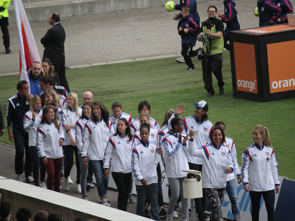 L&rsquo;OL f&eacute;minin va recevoir ce dimanche son troph&eacute;e de champion de France