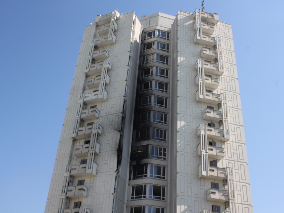 Lyon : le foyer Adoma, proie des flammes