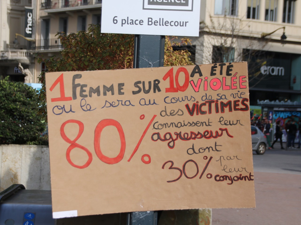 Un rassemblement ce soir contre le harcèlement sexuel