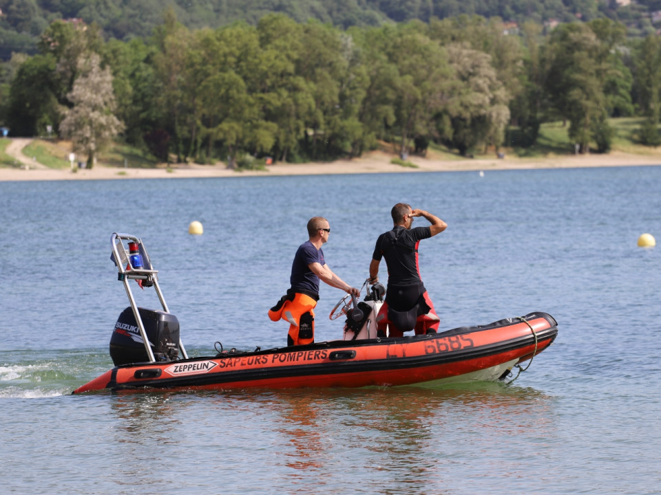 Exercice de sauvetage grandeur nature au parc de Miribel-Jonage - VIDEO