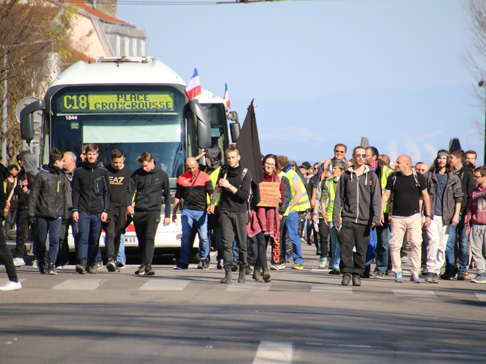Lyon : une toute petite mobilisation des gilets jaunes pour l’acte XX