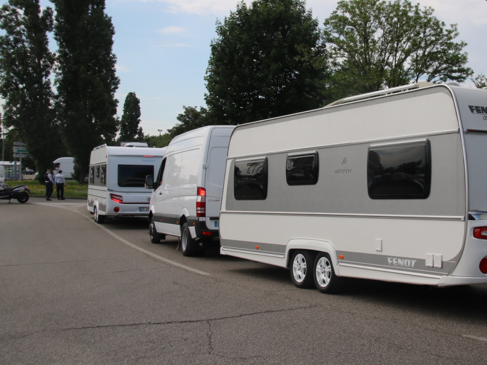 Des gens du voyage évacués d'un terrain à Bron