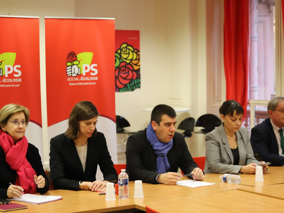 "Une année combative et déterminée" annonce le premier secrétaire fédéral du PS Rhône