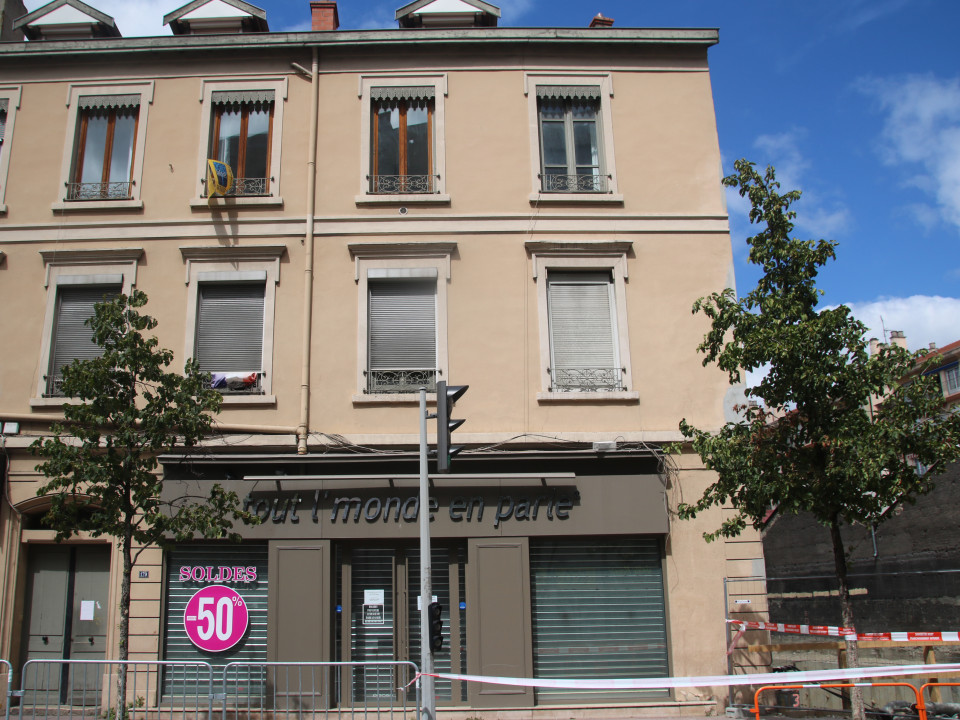 Immeubles fissurés à Villeurbanne : l'expert s'est rendu sur place