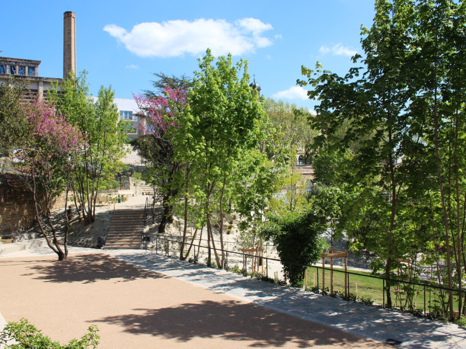 Lyon : le jardin Andr&eacute; Malraux inaugur&eacute; au c&oelig;ur de la colline de Fourvi&egrave;re