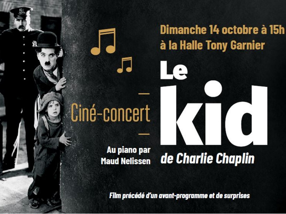 Festival Lumière : Le Kid de Charlie Chaplin en ciné-concert à la Halle Tony Garnier