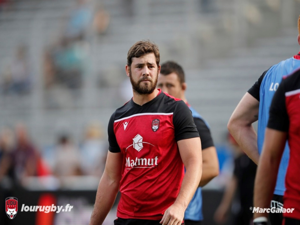 Liam Gill quitte le LOU Rubgy