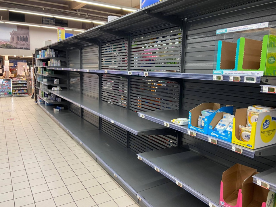 Confinement à Lyon : les supermarchés commencent à être (de nouveau) dévalisés