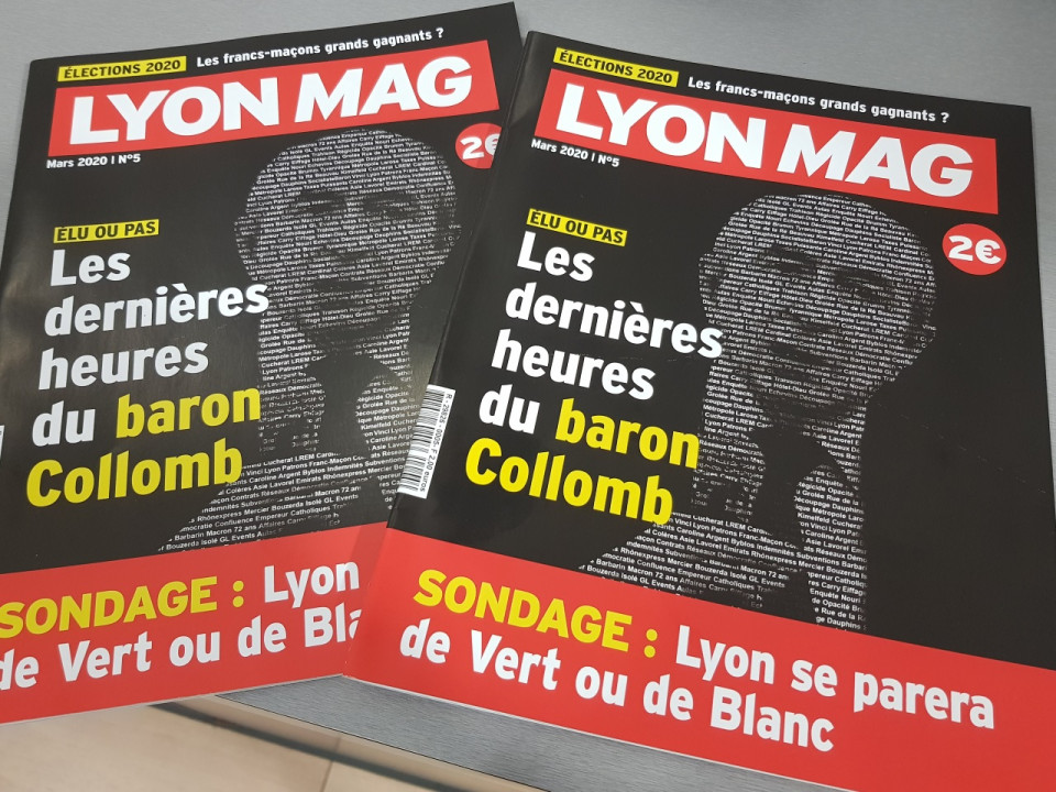 Les dernières heures du baron Collomb en Une de LyonMag !