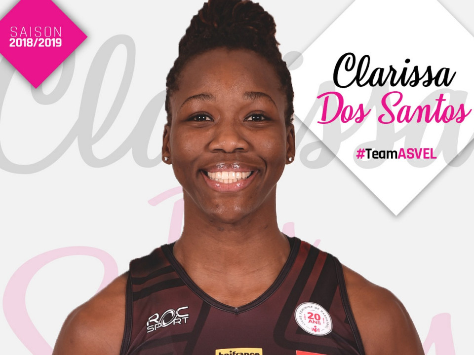 L'ASVEL féminin signe Clarissa Dos Santos