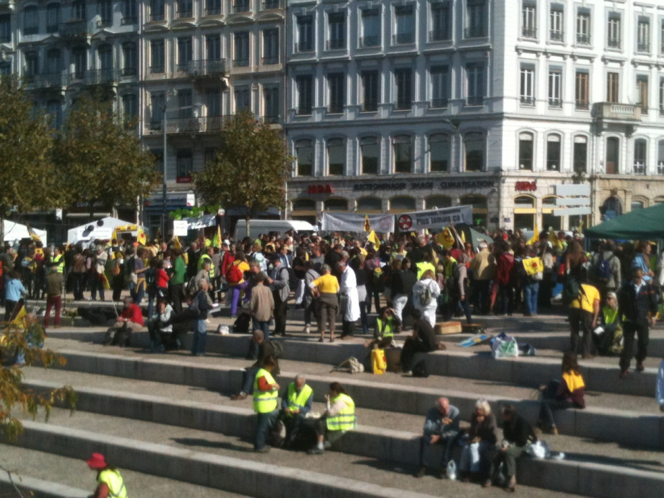 Les "anti-nucléaire" mobilisés samedi à Lyon