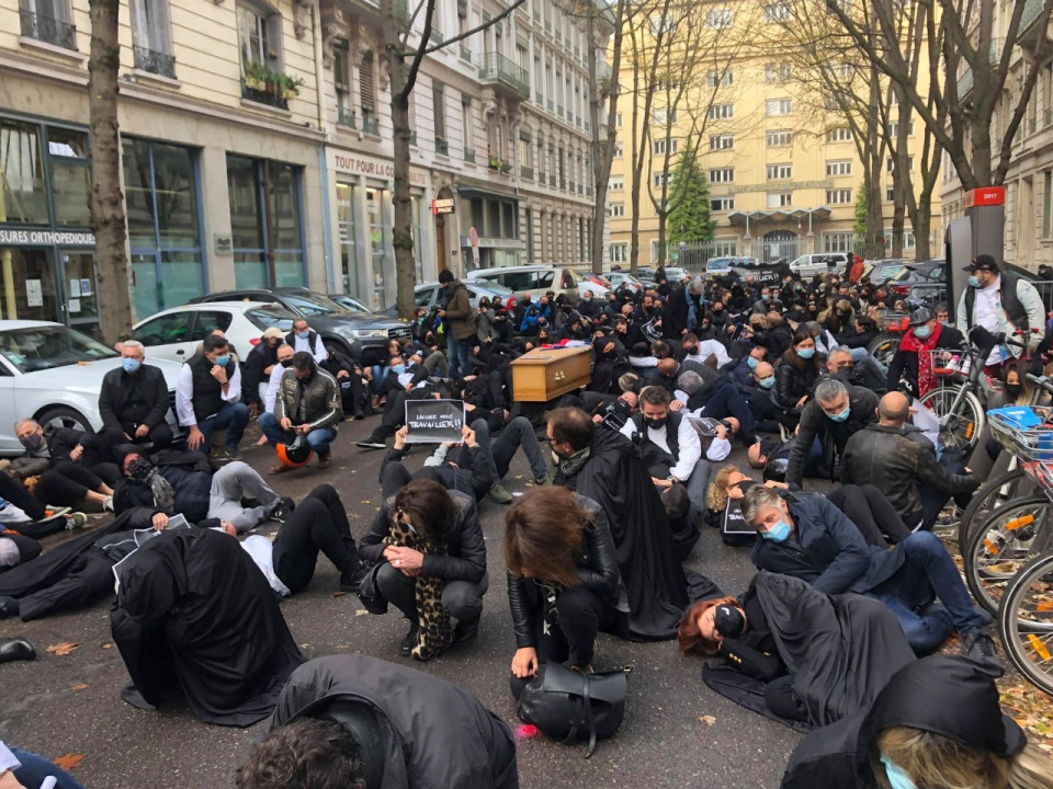 "Pour la survie de nos entreprises": les indépendants de Lyon de nouveau dans la rue ce lundi