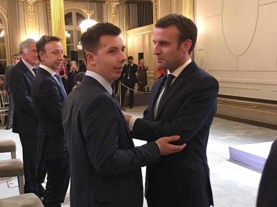 Marin officiellement décoré de la Légion d'honneur