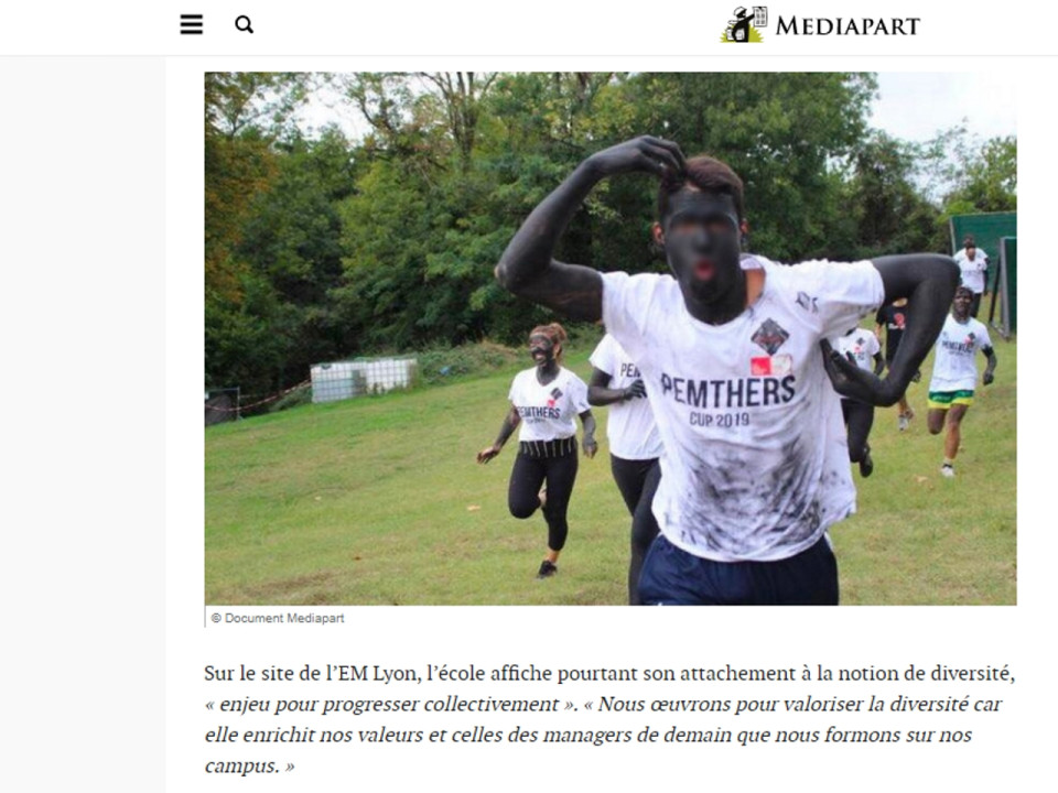 Une enquête à l’EM Lyon après une journée "blackface"